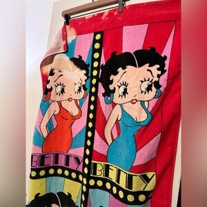Betty Boop Vintage 1991 beach Towel